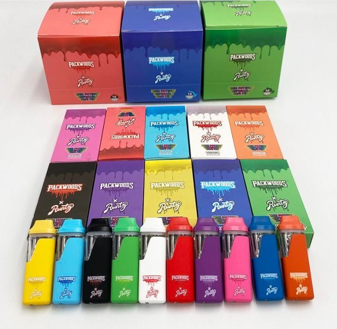 Packwoods x Runtz Vapes (100 Stück) Großpackung